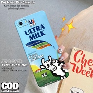 Latest Oppo A83 Case - Fashion Case DRINK - Softcase Oppo A83 - Silicone Pro Camera - Casing Oppo A8