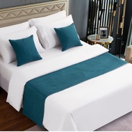 Bed Scarf Hotel Bed Runner Turqish, Syal Tempat Tidur Modern Lembut 