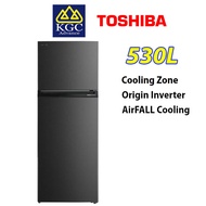 [Free Shipping] Toshiba 2 Door Inverter Refrigerator (530L) GR-RT624WE-PMY