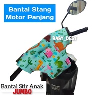 BANTAL STIR MOTOR PANJANG JUMBO / BANTAL STANG BONCENGAN MOTOR / BANTAL STIR ANAK KARAKTER