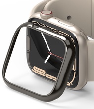 Ringke Bezel Styling for Apple Watch 9/8/7 45mm Bezel Ring Adhesive Cover Anti Scratch Stainless Ste