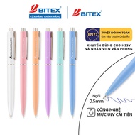 [CHEAP PRICE] BOX of 20 Bitex B04 Ballpoint Pens 0.5mm Nib / European Standard EN71