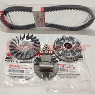 Cvt Van Belt Package+Housing Roller Assy Set+Roller Fan Mio Sporty Mio Smile Mio Soul (5TL) DRIVE PU