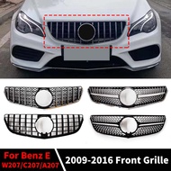 Front Radiator Grille Bumper Grill Grid Tuning For Mercedes C207 W207 A207 Benz E Coupe 2009-2016 E2
