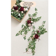 LOVIVER Aisle PEW Flower Arrangement Romantic Exquisite Wedding Aisle Decorations for Celebration We