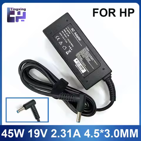 19.5V 2.31A 45W 4.5*3.0mm Laptop Charger Adapter For HP Stream X360 13 14 Pavilion 854054-001 741727