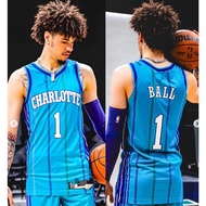Charlotte Hornets #1 LaMelo Ball - 23 Lungsod Edition Blue Jersey