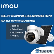 IMOU CELL PT 4G 3MP 2K & SOLAR PANEL FSP12 H265 15,000MAH BATTERY CAMERA