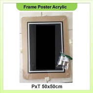 Acrylic Poster Frame PxT 50x50cm