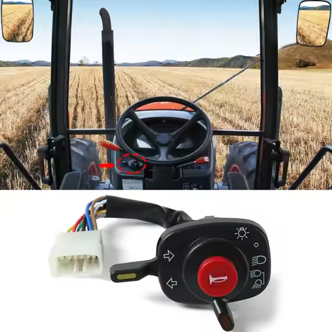 Tractor Machine Light 12 holes and 9 plugs Switch 5T057-4224-2 5T171-42240 5T057-42240 For Kubota 58