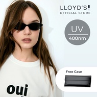 Lloyds Asos Oval Black UV 400 Sunglasses - UV 400 Protection - Korean Women's Sunglasses