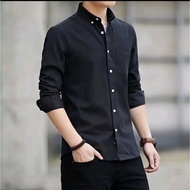 🇲🇾 DESINCE Men Formal Button Smart Casual office Size Long Sleeve Slim