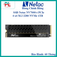 Netac NV7000-t 1TB Gen 4 NVMe M.2 SSD Hard Drive - Reading speed 7300MB/s - Genuine