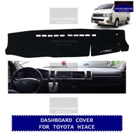 Toyota HiAce Hi-Ace GL Grandia 2007-2018 Non-Slip Dashboard Cover Mat Dash mat Sunshade Dash Cover