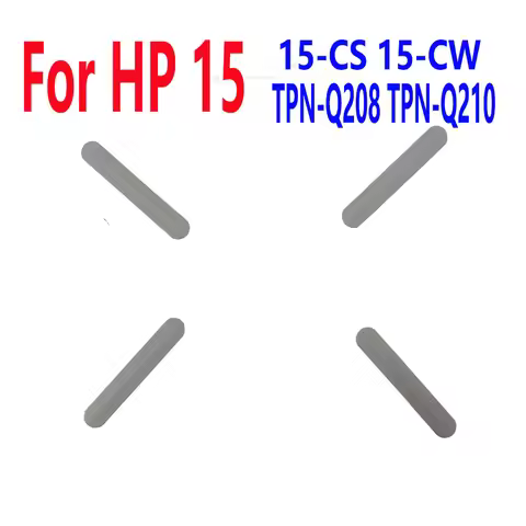 1-10PCS NEW Laptop Rubber Pad For HP 15 15-CS 15-CW TPN-Q208 TPN-Q210 48*8*1.5mm Lower Cover Foot Pa