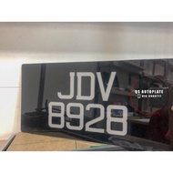 Number Plate Car 2D Plate Tanam Dalam No Plate Kereta 2D Nombor Plate Kereta Printed