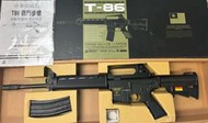 利盈 國軍 T86 T-86 全金屬伸縮托步槍，電動槍 正確刻字 射選鈕可360度旋轉 可客製槍枝續號 售價7300