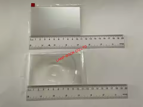compatible polarizer glass + fresnel lens for goojodoq FPC-C043BFH027-V3 projector 107x67mm