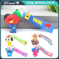 BT21 Kpop Keychain BT21 Kpop Keychain Anime Cute Doll Keychain Mobile Wallet Pendant Girl Gift