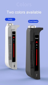 พัดลมระบายความร้อนที่มีประสิทธิภาพสำหรับ PS5คอนโซลพร้อมอินเตอร์เฟซ USB แบบขยายได้เงียบสามความเร็วปรับได้ Fast Cooler สำหรับ PlayStation 5
