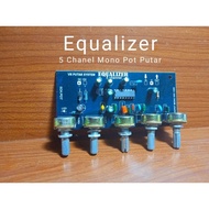 POPULER Kit Equalizer Mono LA3600 Mono 5 Channel