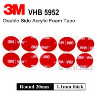 3m 5952 High Performance Indoor Outdoor Use Black 3m Vhb Tape Waterproof Acrylic Foam Double Side Ta