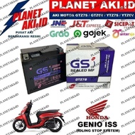 Aki Motor Honda Genio Iss Gtz7S Accu Kering Mf