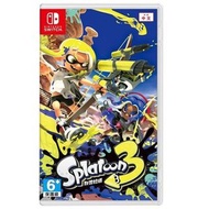 全新 SWITCH GAME 斯普拉遁 3 SPLATOON 3 中英文版