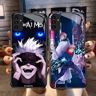 DF-43 Gojo Satoru TPU HD Glass Casing for Samsung A05S A35 A55 A24 A14 A15 A04S A34 A25 M15 A54 S21 