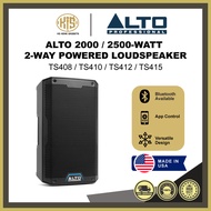 Alto TS408 / TS410 / TS412 / TS415 2000W 2500W 8" 10" 12" 15" 2 way Powered Speaker with Bluetooth A