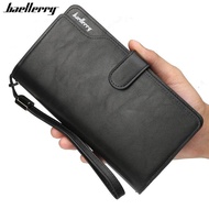 Baellerry Wallet Men Top Quality Leather Wallet Purse Fashion Casual Male Clutch Zipper Bag Brand Wallets Men Multifunction