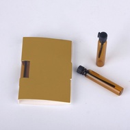 BENY 100Pcs/Lot 1ml 2ml Perfume Bottle Paper card packaging Refillable Perfume Dropper Bottle Brown 