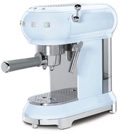 [0% 10 เดือน] เครื่องชงกาแฟ (Smeg) 50’Retro Style Aesthetic รุ่น ECF01PBEU สีฟ้า