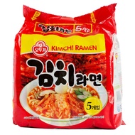 OTTOGI KIMCHI RAMYEON / KIMCHI RAMEN MULTI 120G 1PACK=5PCS