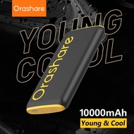 Orashare O10 10000mAh Powerbank Li Polymer Fast Charging Stylish Slim Portable Powerbank Original
