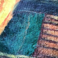 Anti-slip Absorbent Bathroom Mat Rock Floor Mat Toilet Mat Hot Sale Three-piece Set New Style Flanne