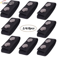 WEMONE 1/4/8Pcs Belt Buckle Durable Double Snaps Sports Heavy Duty