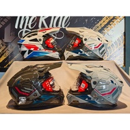 LS2 MX702 PIONEER II ADVENTURE MOTORCYCLE HELMET (NOT Bikecycle Helmet)