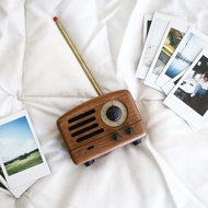 MUZEN OTR Wood MW-2I And Utopia ลําโพงบลูทูธวิทยุ FM แบบพกพาสไตล์เรโทร