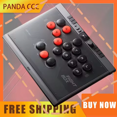 IINE HB1 Hitbox Wireless Gaming Controller Low-Profile Optical Switch Gamepad Ps4 controller 2.4G Wi