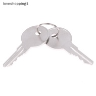loveshopping1 2PCS Keychannel CH751 Copper Key Universal Keys For Elevator Lo Control Cabinet Room C