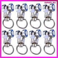 💍 Roller Trek Langsir Logam Perak 8 Pcs untuk Pemasangan Mudah dan Operasi Lancar pada Trek