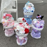 kuromi 畢業 情人節 花束 公仔 my melody 玉桂狗 肉桂狗 cinnamoroll 布丁狗 布甸狗 pc狗 pochacco 送禮 生日 禮物 週年 紀念 生日禮物 畢業花束