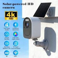 2.4G/5G Solar Outdoor Wireless Surveillance Camera, CCTV Security Camera, 4MP 2K High-Definition Int
