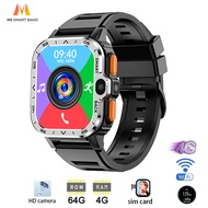 2023 Smartwatch With HD Camera Man Woman 2G 4G Sim Card 64GB 16GB RAM NFC GPS WiFi Waterproof Teleph