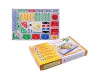 Electronic Kit 698 KodiiCode ชุดทดลองทางวิทยาศาสตร์ ระบบ วงจร ไฟฟ้า ชุดจำลองการต่อวงจรไฟฟ้า 698แบบ