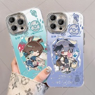 Arknights Q Edition Amiya Logos Phone Case for Apple
