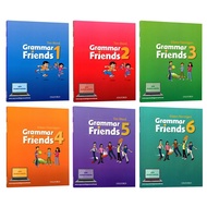 หนังสือภาษาอังกฤษ 6 Books Grammar Friends 1-6 Levels Practice Book for 6-12 Years Old English Learning Materials for Kids Beginner แบบฝึกหัดภาษาอังกฤษ ภาษาภาษากฤษ หนังสือฝึกอ่านภาษาอังกฤษ