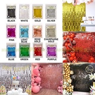 2x1 METER SQUARE FOIL CURTAIN