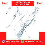 GRANIT LANTAI IKAD PAGANI NERO 60X60 KUALITAS 1 GRADE A